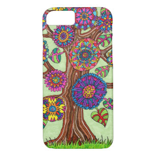 Brightly Flowering Tree of Life iPhone 8/7 Case