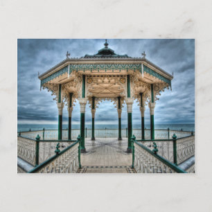 Brighton Bandstand, England Postcard