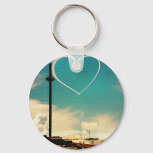 Brighton Beach Heart Key Ring