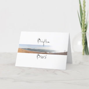 Brighton Beach Holiday Card