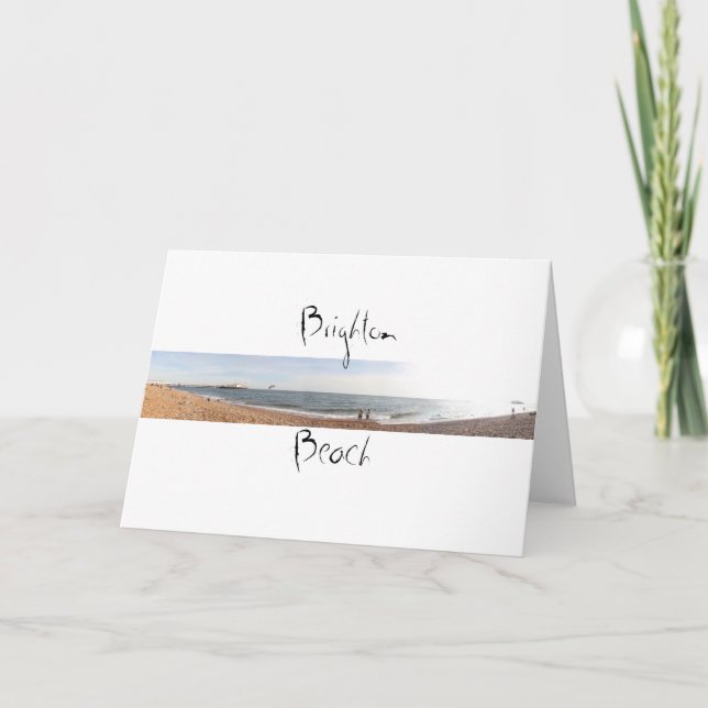 Brighton Beach Holiday Card (Front)