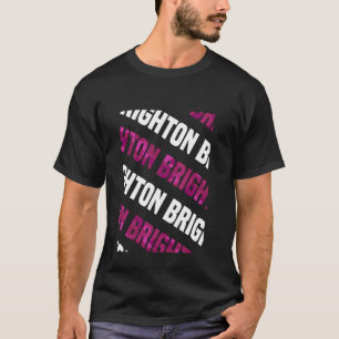 Brighton Camo Pattern Pink Camouflage T-Shirt