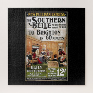 Brighton, England, Train Excursion   Jigsaw Puzzle