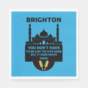 Brighton Gay Pride Napkin