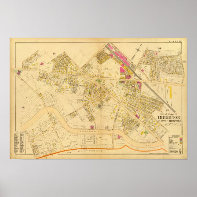 Brighton, Massachusettes 5 Poster (Front)