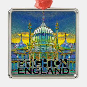 Brighton Metal Tree Decoration