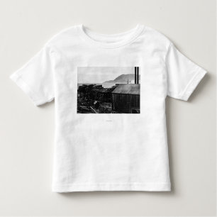 Brighton, Oregon Lumber Mills on Coast Photograp Toddler T-Shirt