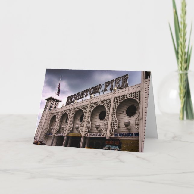 Brighton Pier front entry Card (Front)