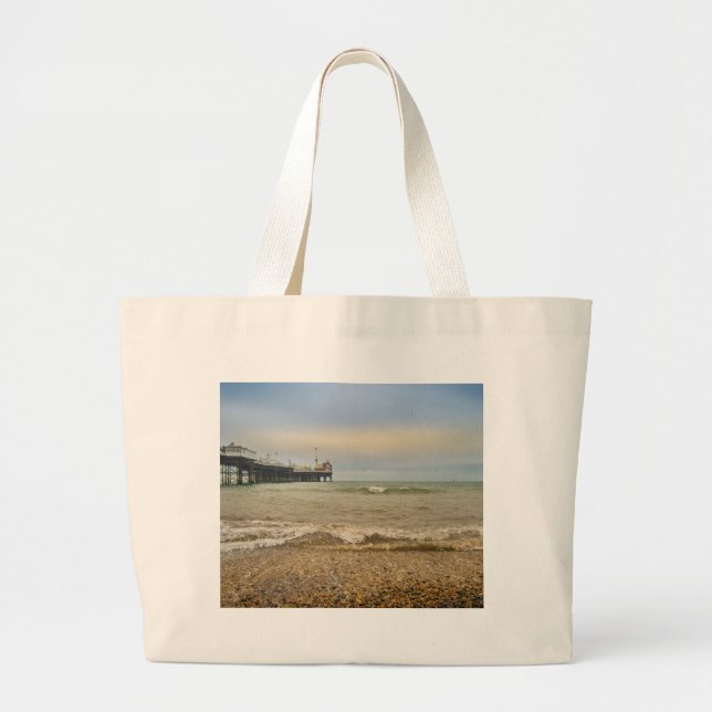 Brighton pier large tote bag (Front)