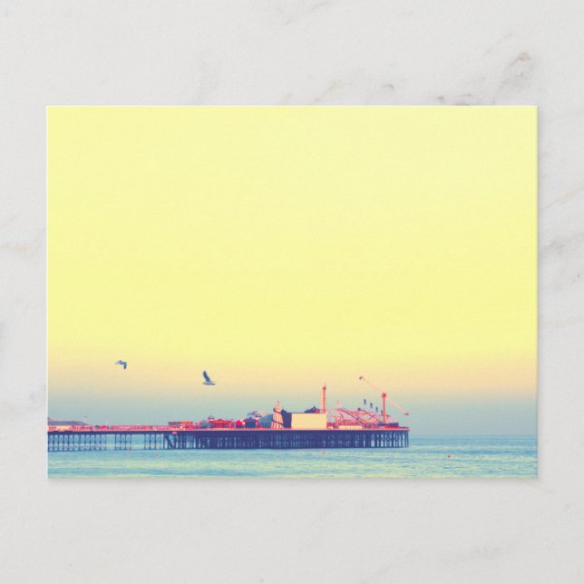Brighton pier, UK Postcard (Front)