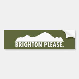 Brighton Please Bumper Sticker