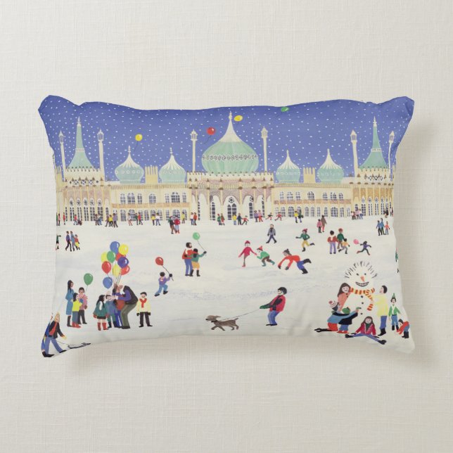 Brighton Royal Pavilion Decorative Cushion (Front)