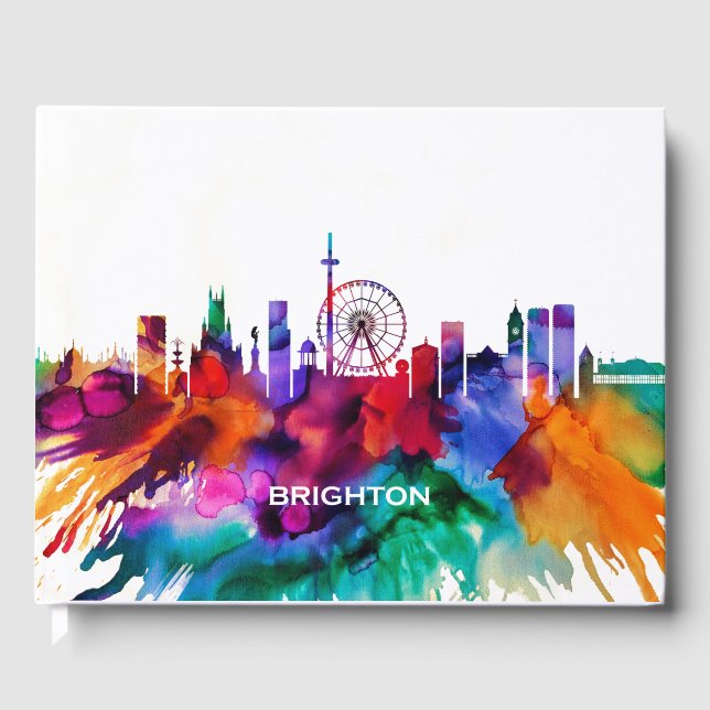 Brighton Skyline Guest Book (Front)