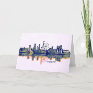 Brighton Skyline Holiday Card
