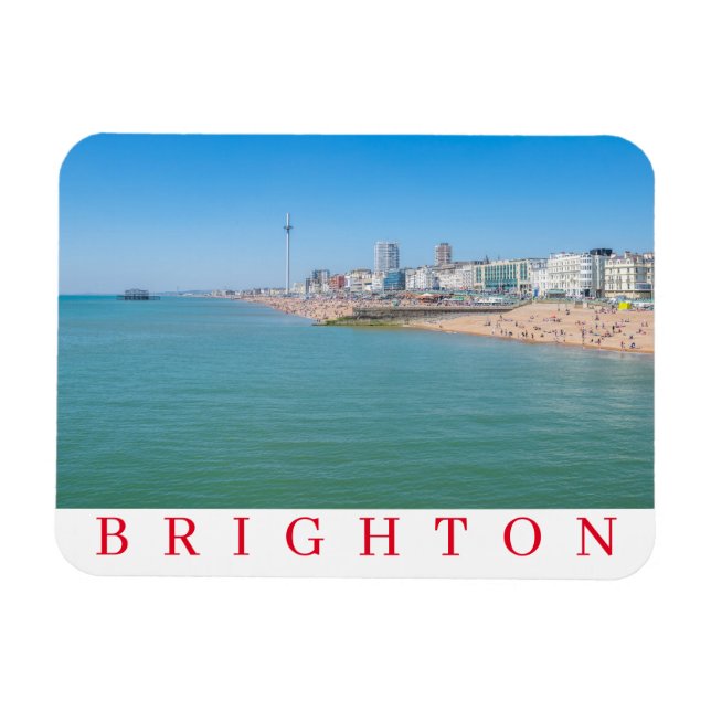 Brighton souvenir fridge magnet (Horizontal)