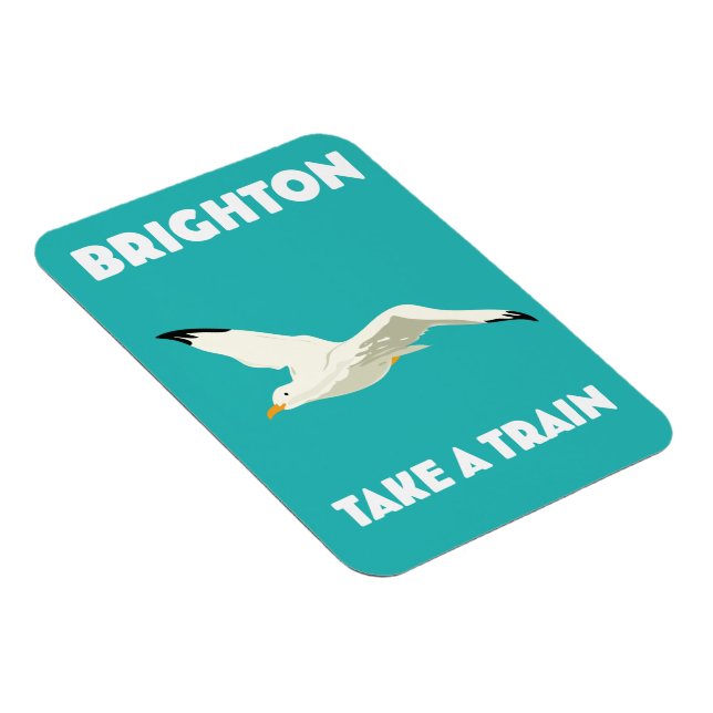 Brighton "Take a Train" Magnet (Right Side)