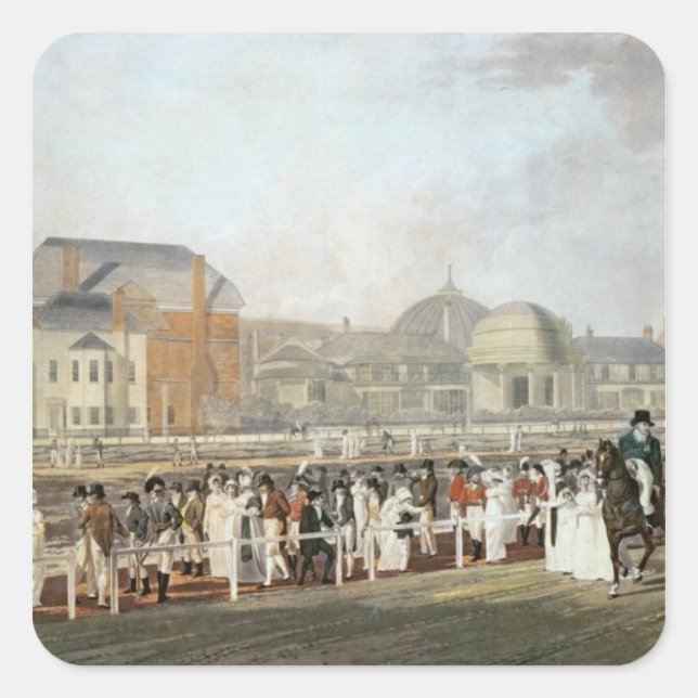 Brighton: The Old Pavilion and Steyne Square Sticker (Front)