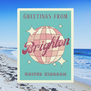Brighton United Kingdom England holiday Postcard