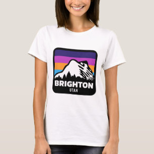 Brighton Utah Skiing Snowboarding Family Ski Trip T-Shirt