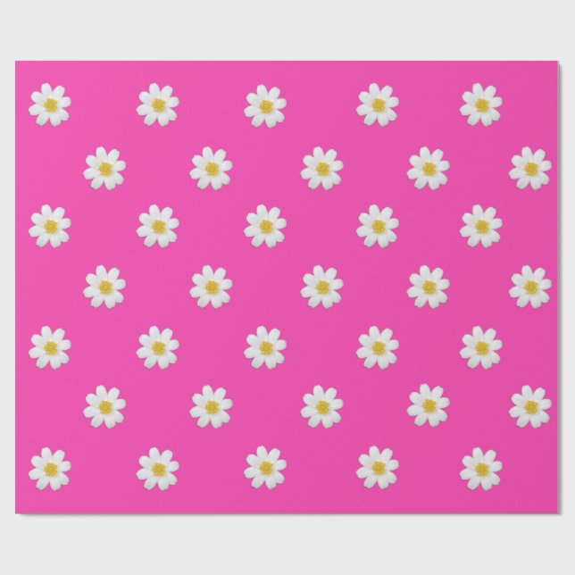 Brights Daisy Wrapping Paper (Flat)