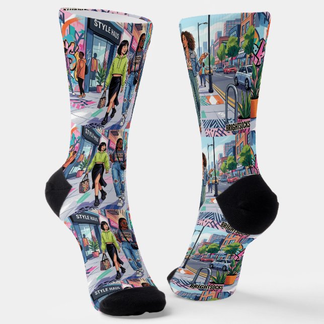 BRIGHTSOCKS 62 SOCKS (Angled)