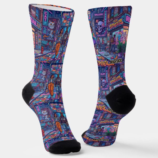 BRIGHTSOCKS 70 SOCKS (Angled)