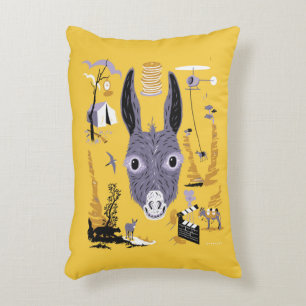 Brighty the Burro Decorative Cushion