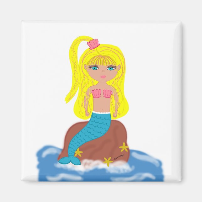 Brigit the Mermaid Magnet (Front)