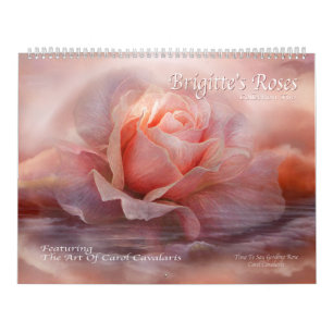 Brigitte's Roses 2 Art Calendar 2016