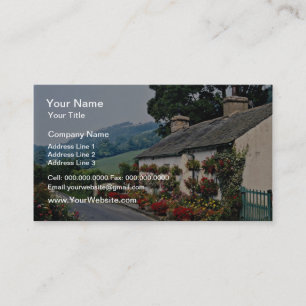 Brigsteer cottage, Lythe Valley, South Cumbria, En Business Card