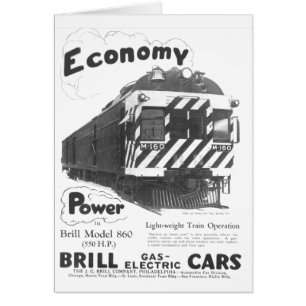 Brill Light-Weight Passenger Train 1932
