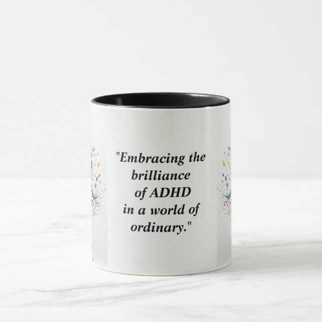 Brilliance Of ADHD      Coffee Mug (Center)