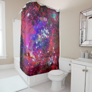 Brilliance Star Field Shower Curtain