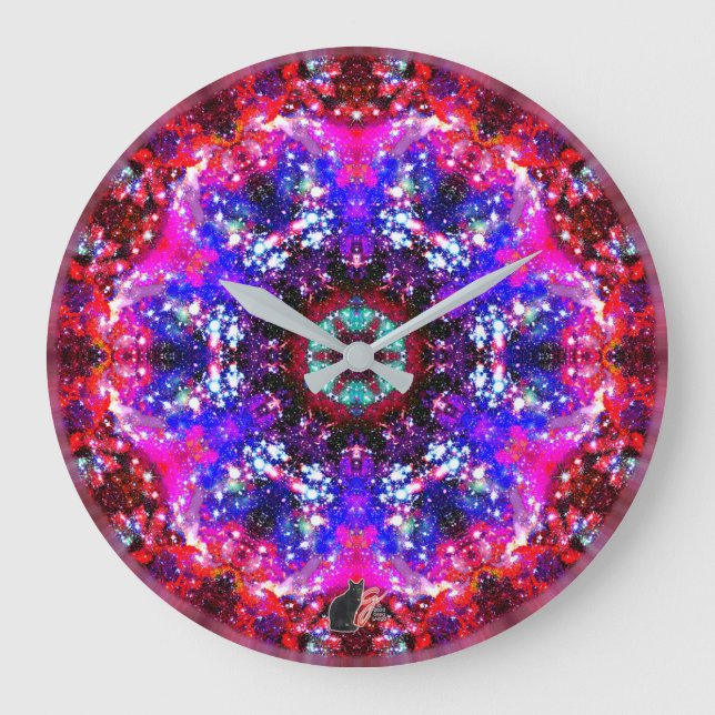 Brilliance Stellar Kaleid Large Clock (Front)