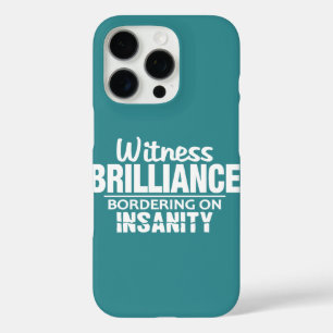 BRILLIANCE VS INSANITY custom Motorola case