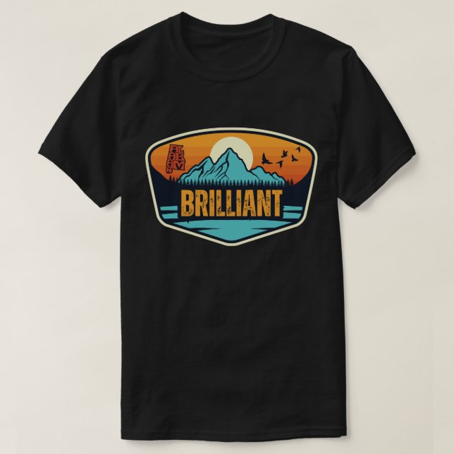 Brilliant, Alabama T-Shirt (Design Front)