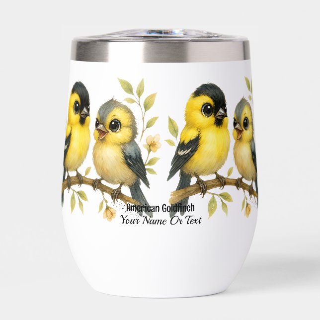 Brilliant American Goldfinch (Front)