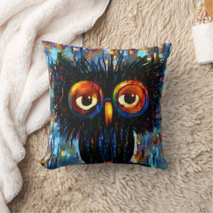 Brilliant and Wise Owl Cushion