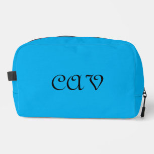 Brilliant Blue Dopp Kit