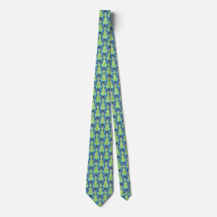 Brilliant Blue Tie