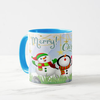 Brilliant Christmas white cup