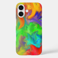 Brilliant Colour Waves Abstract Art