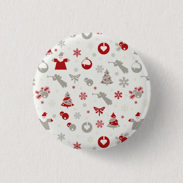 Brilliant Cool Great Christmas Ornaments    3 Cm Round Badge (Front)