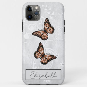 Brilliant Copper Butterflies iPhone 11 Pro Max Case