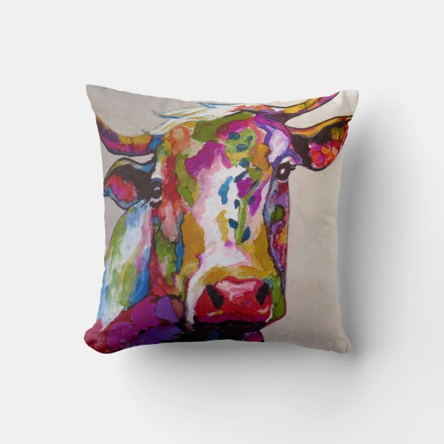 Brilliant Cow Cushion (Front)