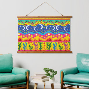 Brilliant Desert Motifs Hanging Tapestry