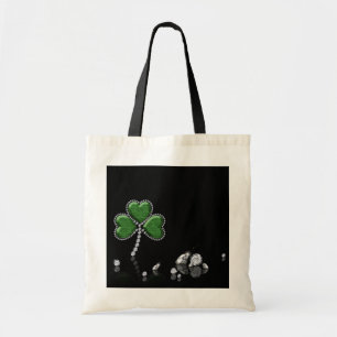 Brilliant Diamond Shamrock - Budget Tote Bag