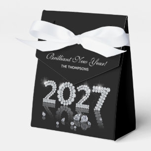 Brilliant Diamonds Luxury New Year 2027 Favour Box