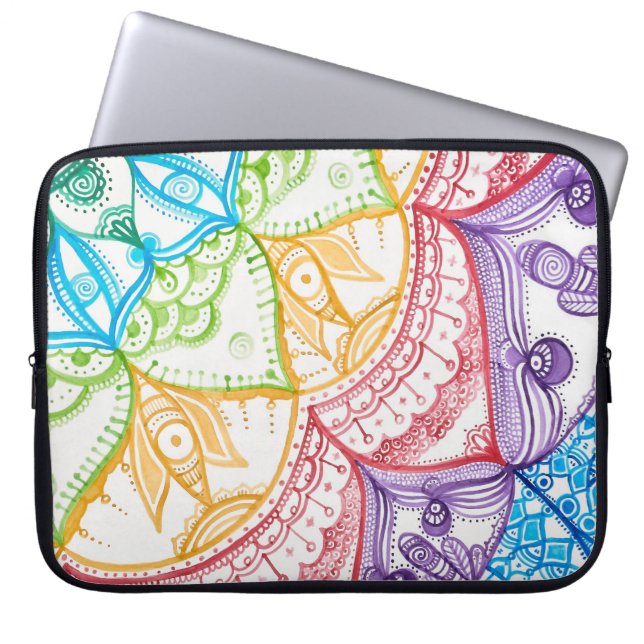 Brilliant Dream Laptop Sleeve By Megaflora (Front)