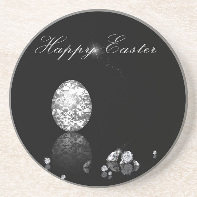 Brilliant Easter Egg - Sandstone Coaster (Front)